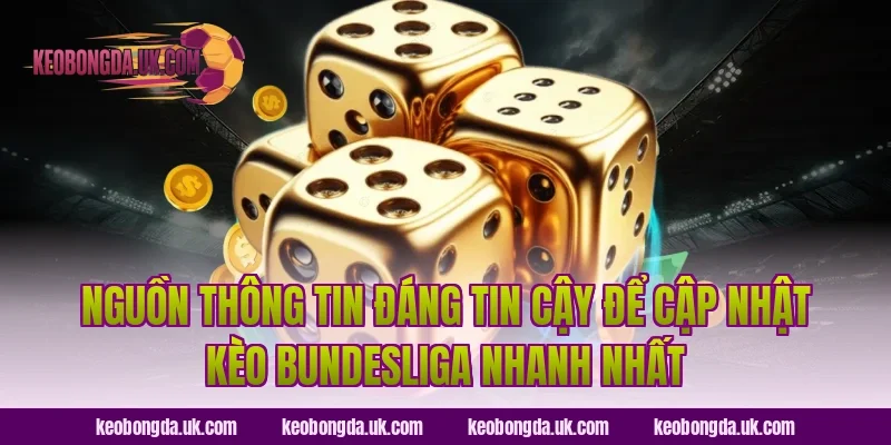 Nguồn Thông Tin Đáng Tin Cậy Để Cập Nhật Kèo Bundesliga Nhanh Nhất
